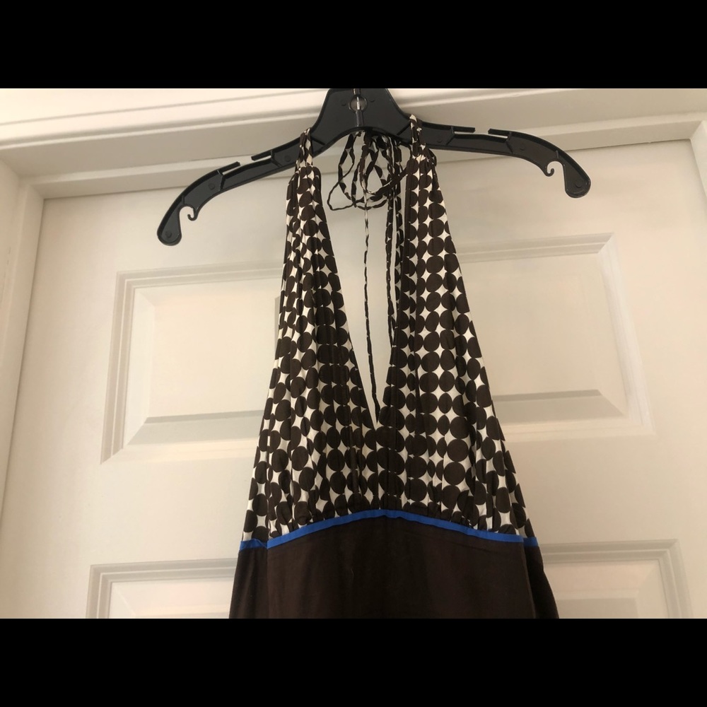 Donna Morgan cotton halter dress Sz. 6